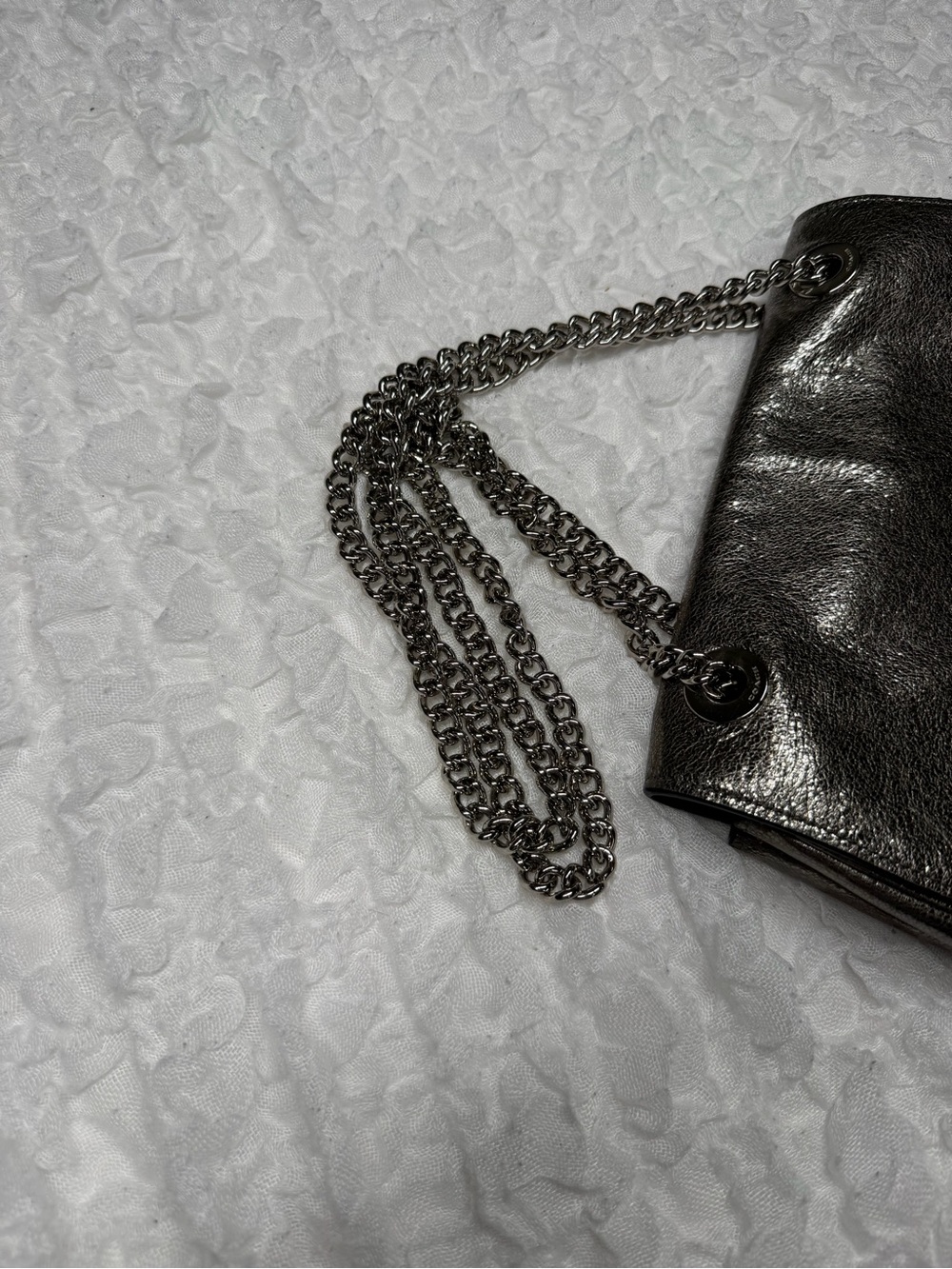 Coach Women's Crinkle Metallic Cassidy Crossbody Bag - Picture 2 of 11
